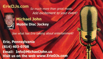 Michael John, Mobile Disc Jockey