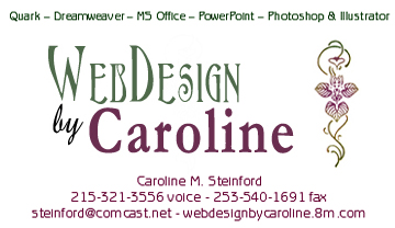 WebDesign by Caroline